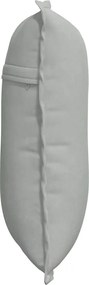 vidaXL Μαξιλάρι Πλάτης Ανοιχτό γκρι 50 x 45 x 19 cm