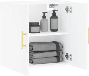 vidaXL Ντουλάπι Τοίχου Λευκό 60 x 31 x 60 εκ. από Επεξεργασμένο Ξύλο