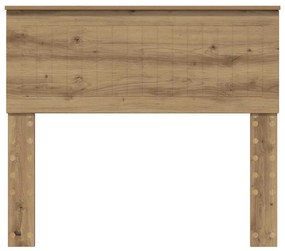 vidaXL Κεφαλάρι Artisan Oak 100 cm Επεξεργασμένο ξύλο