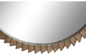 Τοίχο καθρέφτη Home ESPRIT Φυσικό Σύγχρονη 75 x 3 x 75 cm