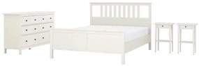 HEMNES έπιπλα υπνοδωματίου, 4 τεμ. 160x200 cm 394.834.17