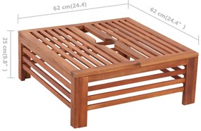 Κάλυμμα Βάσης Ομπρέλας Ξύλινο