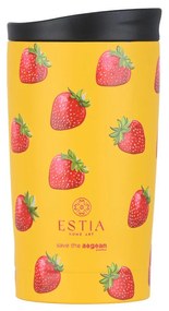 ESTIA ΘΕΡΜΟΣ TRAVEL MUG SAVE THE AEGEAN 350ml BERRY BRIGHT