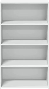 vidaXL Ντουλάπι Λευκό 70x41x124 εκ. από Επεξεργασμένο Ξύλο