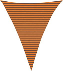 vidaXL Πανί σκιάς Πορτοκαλί και Καφέ 4 x 5 x 5 m