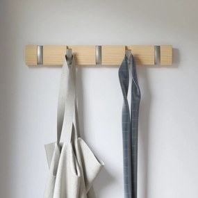 Κρεμάστρα Flip 5 318850-390 Natural Umbra Metal,Wood