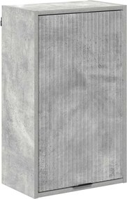 vidaXL Ντουλάπι Μπάνιου Σκυρόδεμα Γκρι 39 x 23,5 x 65 εκ.
