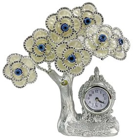 Διακοσμητικό με μπλε μάτια με ρολόι - Decoration with blue eyes