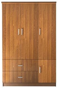 CLOSET Ντουλάπα Καρυδί 120x50x180cm Ε8385,3