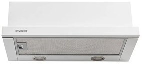 Davoline Omega Plus 60 Συρόμενος Απορροφητήρας 60cm Λευκός