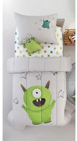 Πάπλωμα Μονό (160x220) Saint Clair Monsters Lime