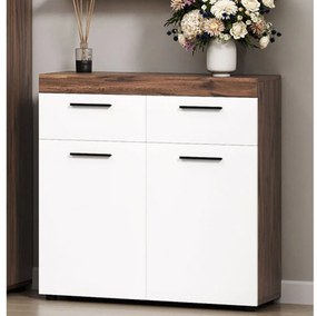 Μπουφές ARLET Livorno Oak/Nimhpea Alba 90x90x33.6cm