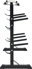 vidaXL Ράφι Αλτήρων Μαύρο 99 x 45 x 95,5 εκ.