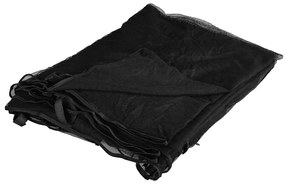 vidaXL Κουνουπιέρα 156 Μαύρη 300x300x200εκ. από Δίχτυ