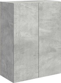 vidaXL Επιτοίχιο 6 pcs Σκυρόδεμα Γκρι