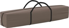 vidaXL Τέντα Εκδηλώσεων Πτυσσόμενη Taupe 2 x 2 μ.