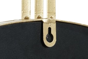 Τοίχο καθρέφτη Home ESPRIT Χρυσό 85 x 2 x 85 cm