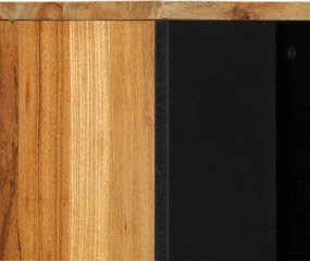 vidaXL Ντουλάπι Μπάνιου Solid Acacia Wood 38 x 33 x 160 εκ.