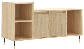 vidaXL Έπιπλο Τηλεόρασης Sonoma Δρυς 100x35x55 εκ. Επεξ. Ξύλο