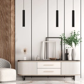 Κρεμαστό Φωτιστικό Hudson Μαύρο