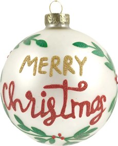 Γυάλινο στολίδι Opaque-Ashmi