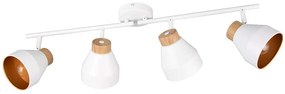 Φωτιστικό Οροφής - Σποτ Valentin R81924031 71,5x11x22cm 4xE14 10W White RL Lighting