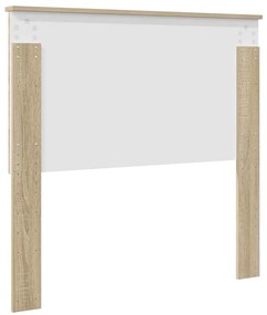 vidaXL Κεφαλάρι με κεφαλάρι Δρύς Sonoma 100 cm Επεξεργασμένο ξύλο