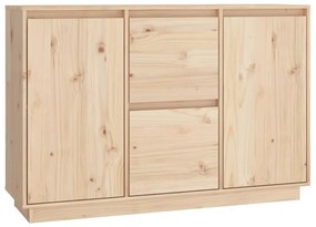 vidaXL Ντουλάπι 111 x 34 x 75 εκ. από Μασίφ Ξύλο Πεύκου