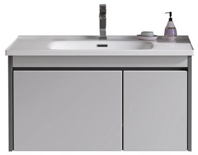 ΣΕΤ ΠΑΓΚΟΥ YVONNE 60cm χρ.GREY S3BYVO060GR S3BYVO060GR
