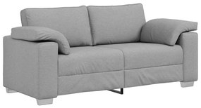 vidaXL Καναπές με μαξιλάρι Σκίουρος Γκρί 180 x 77 x 82 εκ ύφασμα