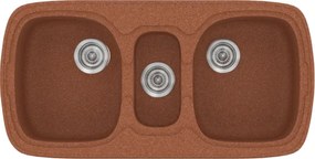 Sanitec Classic 303 (96×51) - Γρανιτένιος νεροχύτης - Granite TERRACOTTA