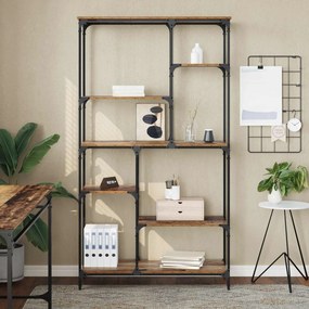 vidaXL Ράφι Βιβλίων 5 επιπέδων 99 x 35,5 x 176 cm Επεξεργασμένο Ξύλο