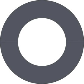 vidaXL κατάλληλο για επίπεδα δαχτυλίδια δέντρου 5 pcs Ανθρακί