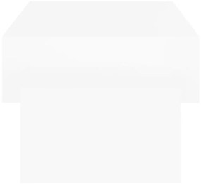 Τραπεζάκι Σαλονιού Λευκό 105 x 55 x 32 εκ. από Μοριοσανίδα - Λευκό