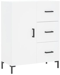 vidaXL Ντουλάπι Λευκό 69,5x34x180 εκ. από Επεξεργασμένο Ξύλο