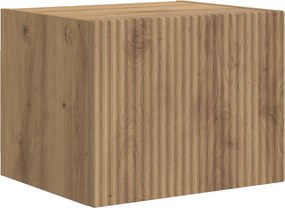 vidaXL Σετ τοίχου για τηλεόραση 6 τμχ. 98 x 31 x 29,5 εκ Artisan Oak
