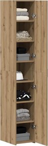 vidaXL Highboard Artisan Oak 30 x 42,5 x 185 εκ