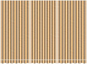 vidaXL Τεντόπανο Ανταλλακτικό Ριγέ Πολύχρωμο 4,5x3 μ.