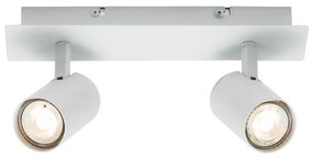 Φωτιστικό Οροφής - Spot Frida 2 49810101 GU10 2X35W 11,5x29cm White Nordlux