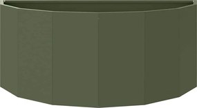 vidaXL Γλάστρα Ελιά Πράσινη 90 x 45 x 35 cm Ατσάλι