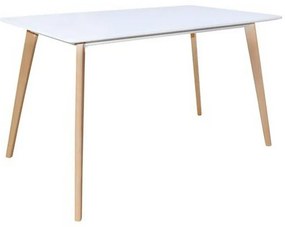 Τραπέζι White Martin Ε7101,1 120x70 H.75cm Mdf