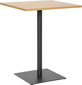 Τραπέζι Nerobian pakoworld mdf σε sonoma απόχρωση 60x60x75εκ