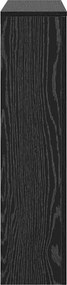 vidaXL Καπάκι Καλοριφέρ Μαύρη Δρυς 104 x 20 x 82 cm Επεξεργασμένο Ξύλο