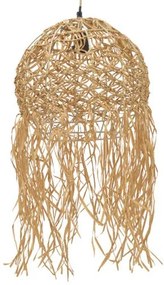 Φωτιστικό Οροφής Amelon Inart E27 Φυσικό Φ40X110 εκ 311-000005-311-000005-Καφέ 311-000005