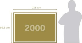 Clementoni Παζλ High Quality Collection Glade Creek Grist Mill ΗΠΑ 2000 τμχ