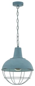 Φωτιστικό Οροφής Κρεμαστό Cannington 1 33027 Grey-Blue Eglo Μέταλλο