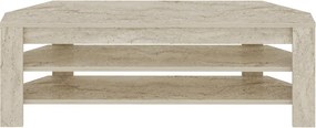 TV Stand Corner - Travertine Travertine