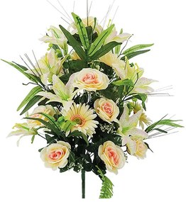 Τεχνητό Μπουκέτο Λουλουδιών 65εκ. Marhome 00-17560-40-6