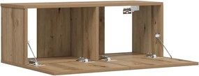 vidaXL Επίτοιχο ντουλάπι τηλεόρασης Artisan Oak 80x30x30 cm