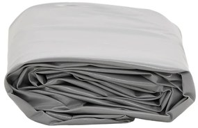 vidaXL Μουσαμάς Γκρι 2,5 x 4,5 μ. 650 γρ./μ²